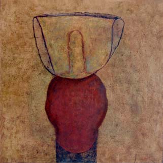 Peinture à l'huile sur toile. Art France. Fabienne Boisset.